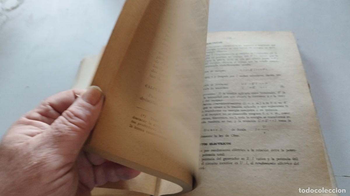 Libros de segunda mano de ciencias: ELECTROTECNIA ELEMENTAL / EUGENIO CUBILLO LOPEZ / GRAVOL 33 / DOSSAT - Foto 16