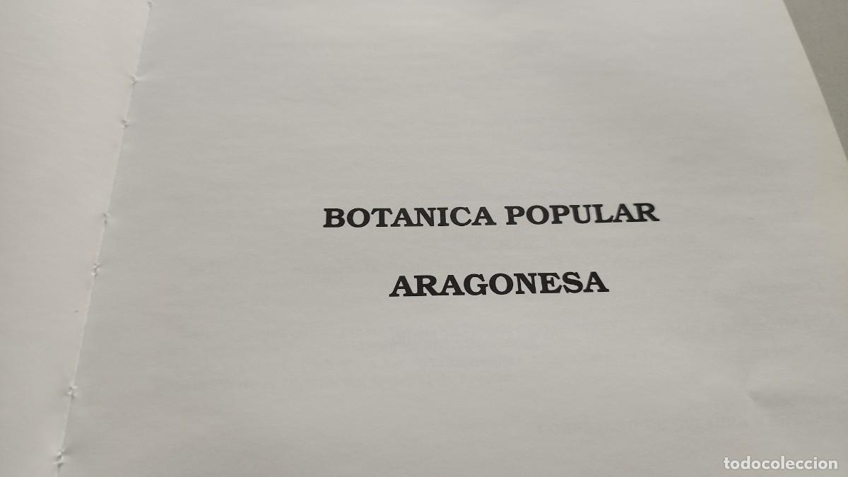 Libros de segunda mano: BOTANICA POPULAR ARAGONESA / VVAA / GARA 61 - Foto 3