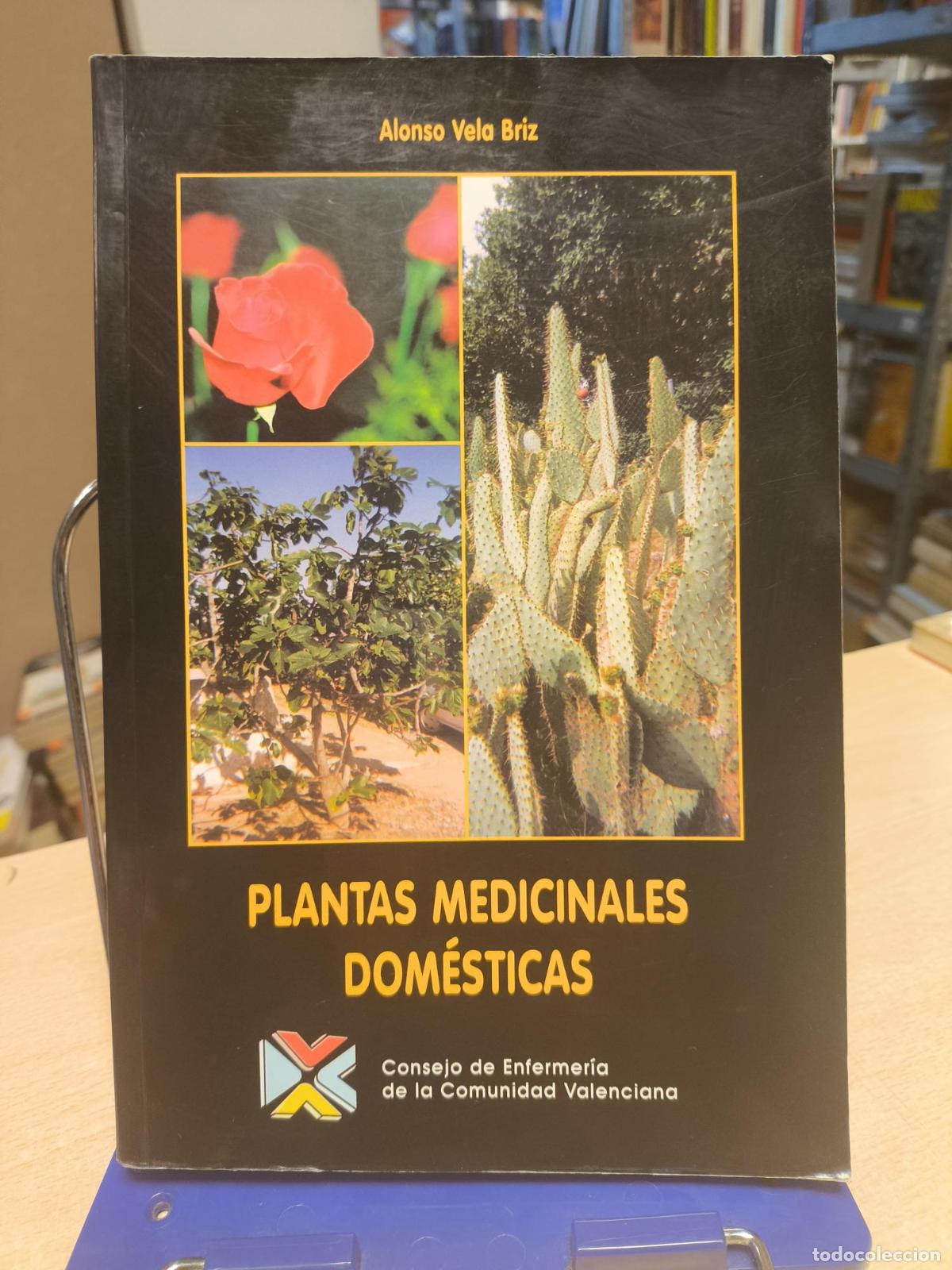 Libros de segunda mano: PLANTAS MEDICINALES DOMESTICAS - ALONSO VELA BRIZ - ALONSO VELA BRIZ
