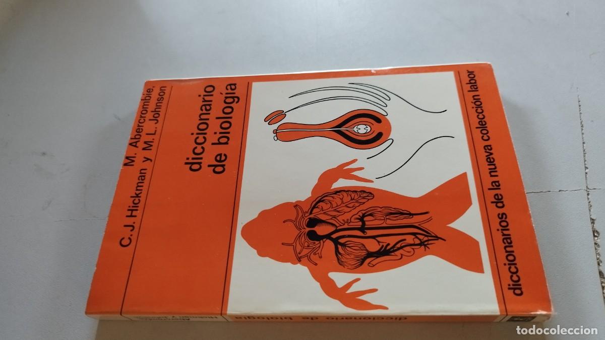Libros de segunda mano: DICCIONARIO DE BIOLOGIA / C.J.HICKMAN Y M.L.JOHNSON / EVA 215 / LABOR