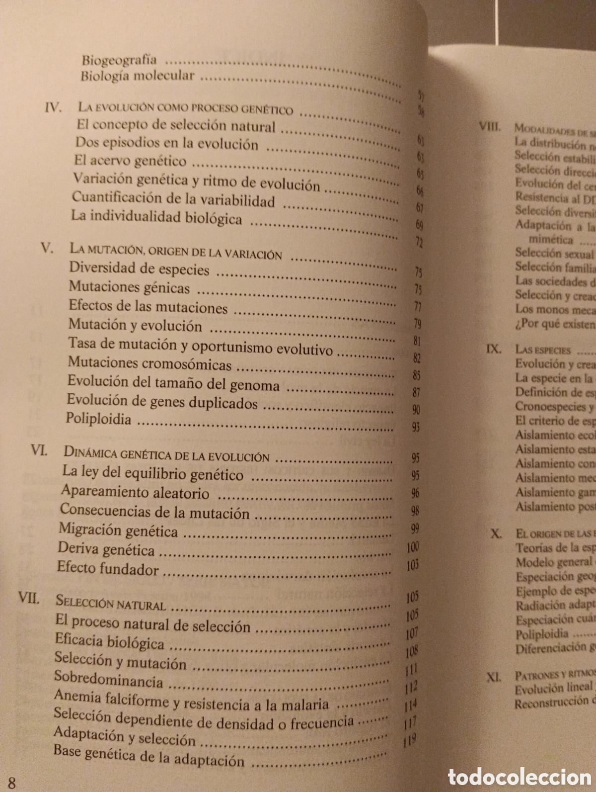 Libros de segunda mano: La Teor&iacute;a de la evoluci&oacute;n, Francisco J. Ayala - Foto 4