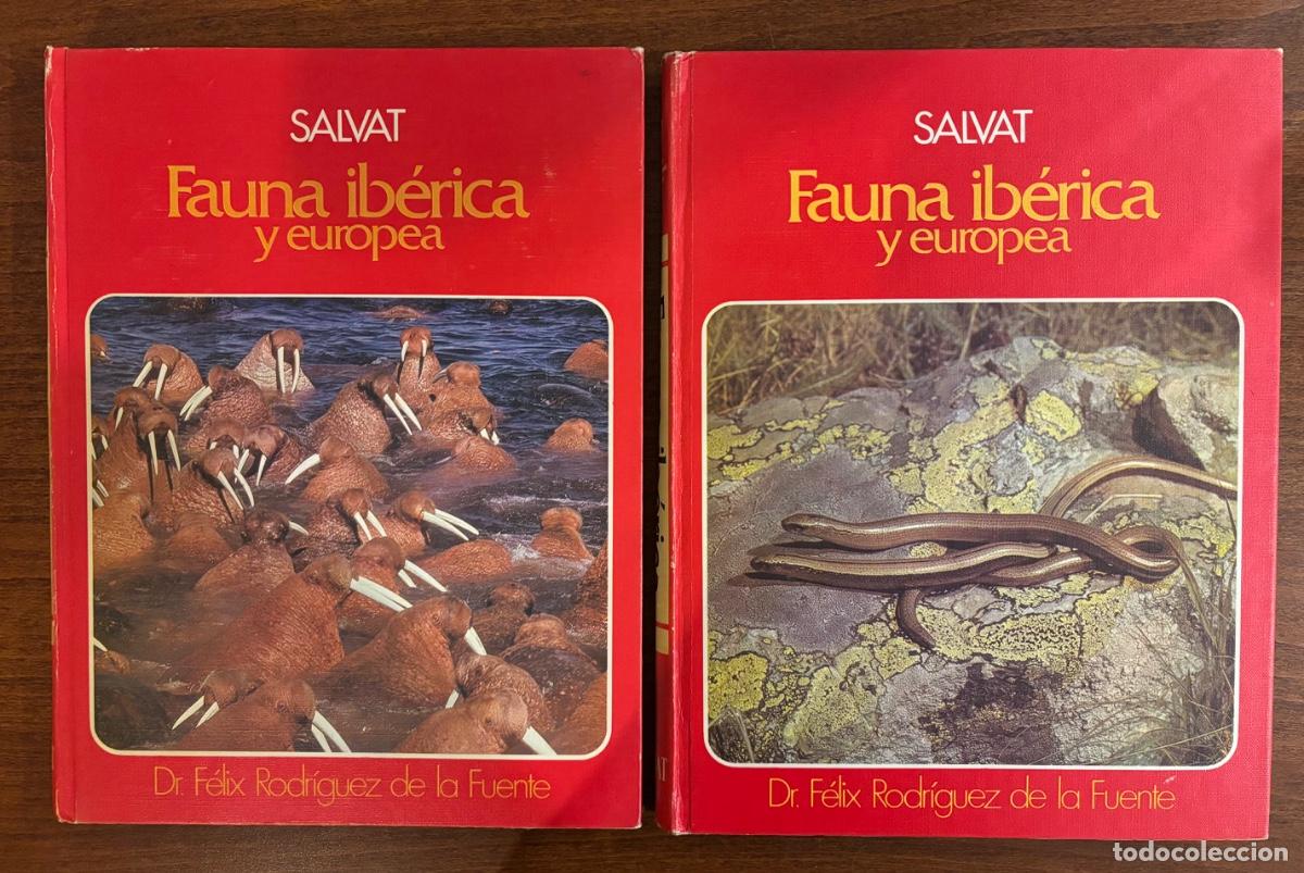 Libros de segunda mano: ENCICLOPEDIA SALVAT DE LA FAUNA IB&Eacute;RICA Y EUROPEA, TOMOS 7&ordm; y 8&ordm;