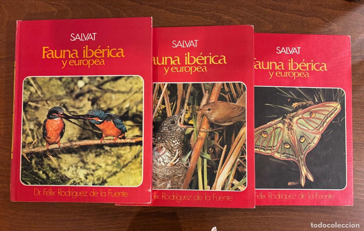Libros de segunda mano: ENCICLOPEDIA SALVAT DE LA FAUNA IB&Eacute;RICA Y EUROPEA, TOMOS 4&ordm;, 5&ordm; y 6&ordm;