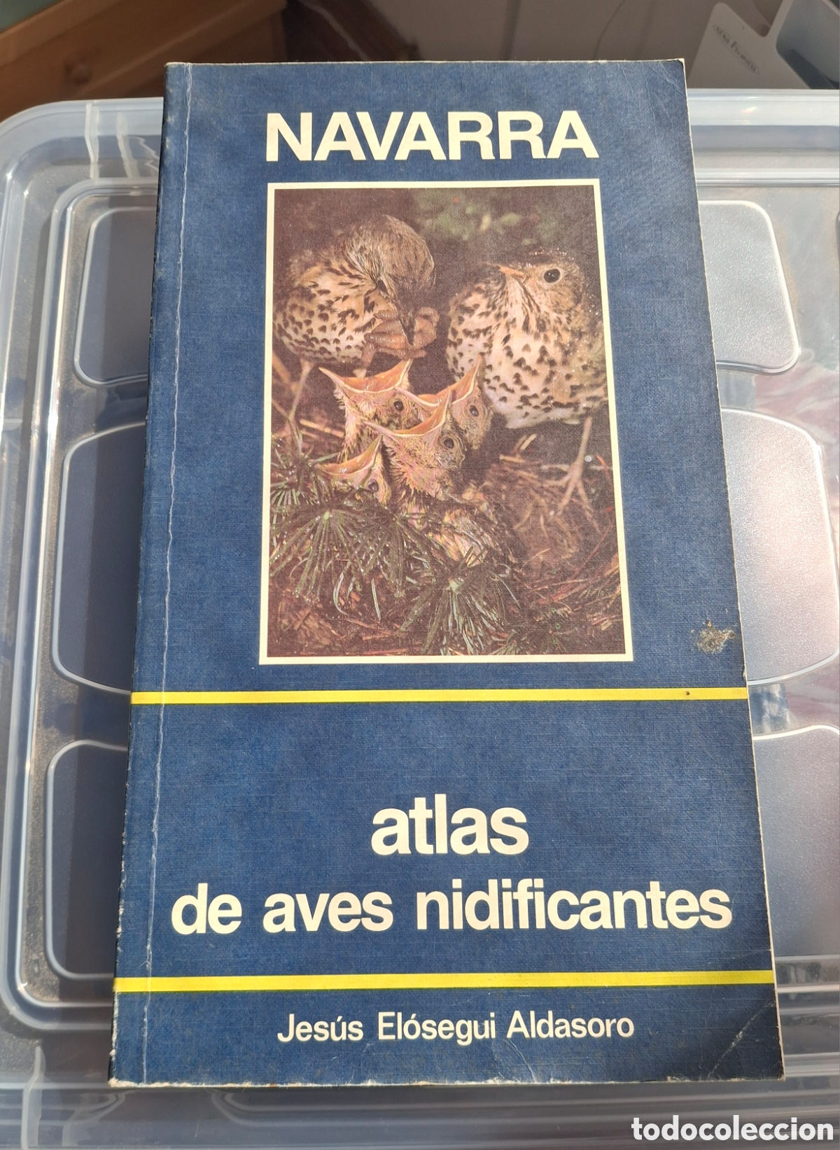 Libros de segunda mano: ATLAS DE LAS AVES NIDIFICANTES DE NAVARRA