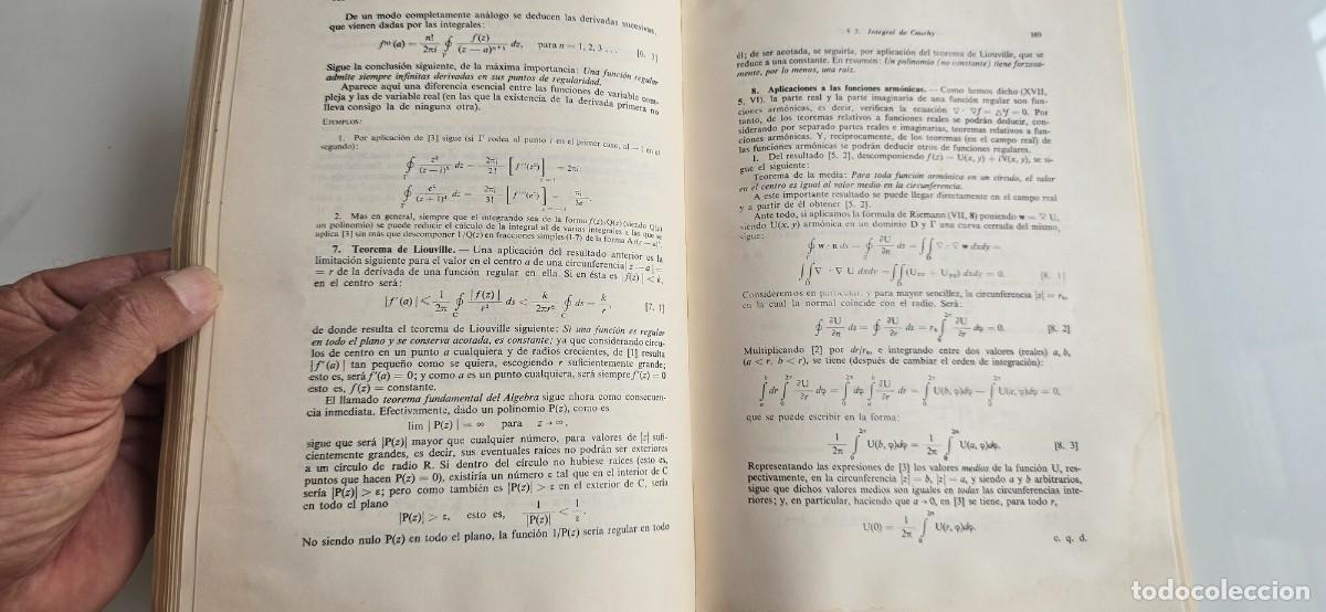Libros de segunda mano de ciencias: COMPLEMENTOS DE MATEM&Aacute;TICAS (A. de Castro BRZEZICKI, 1972). - Foto 6