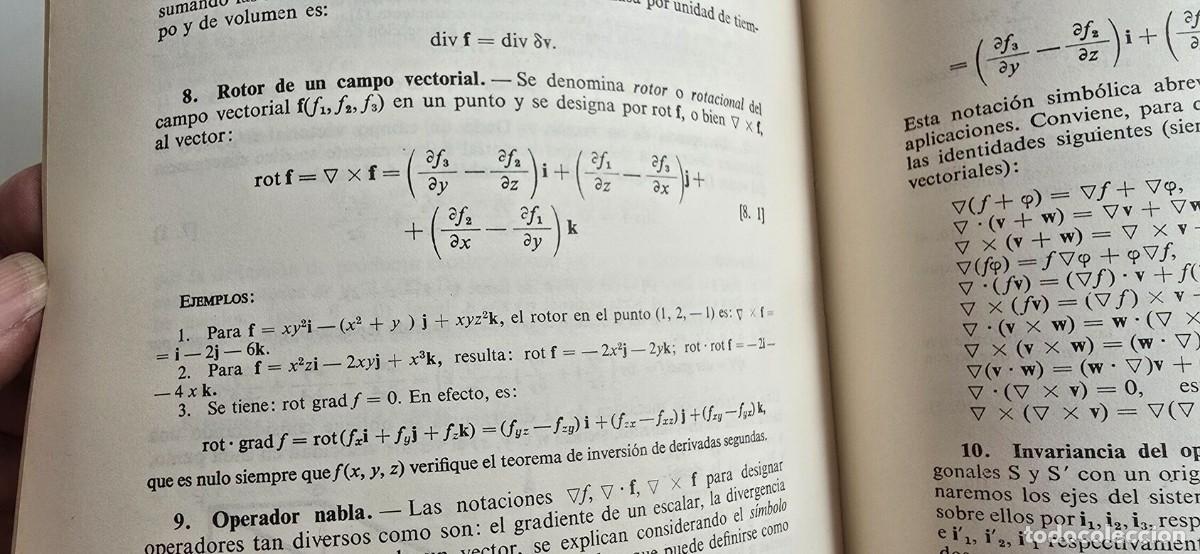 Libros de segunda mano de ciencias: COMPLEMENTOS DE MATEM&Aacute;TICAS (A. de Castro BRZEZICKI, 1972). - Foto 9