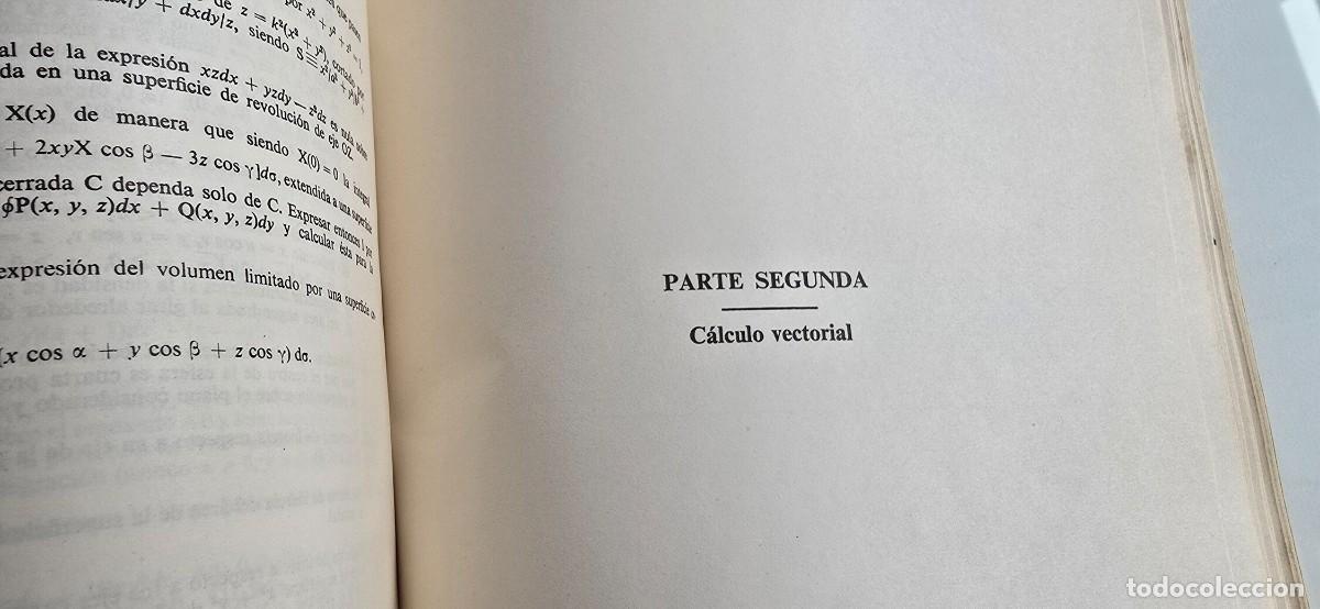 Libros de segunda mano de ciencias: COMPLEMENTOS DE MATEM&Aacute;TICAS (A. de Castro BRZEZICKI, 1972). - Foto 10
