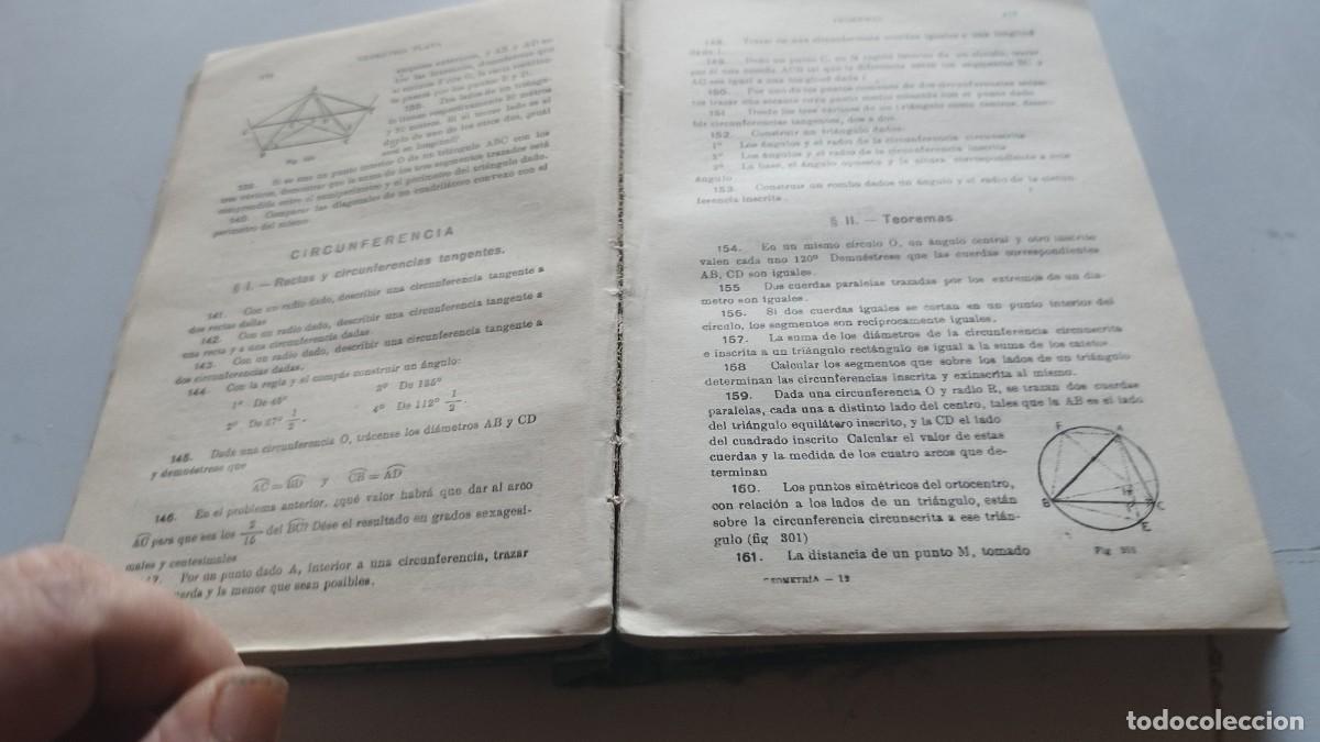 Libros de segunda mano de ciencias: GEOMETRIA CURSO SUPERIOR / CON 1286 EJERCICIOS / GRAVOL 22 / BRU&Ntilde;O - Foto 8
