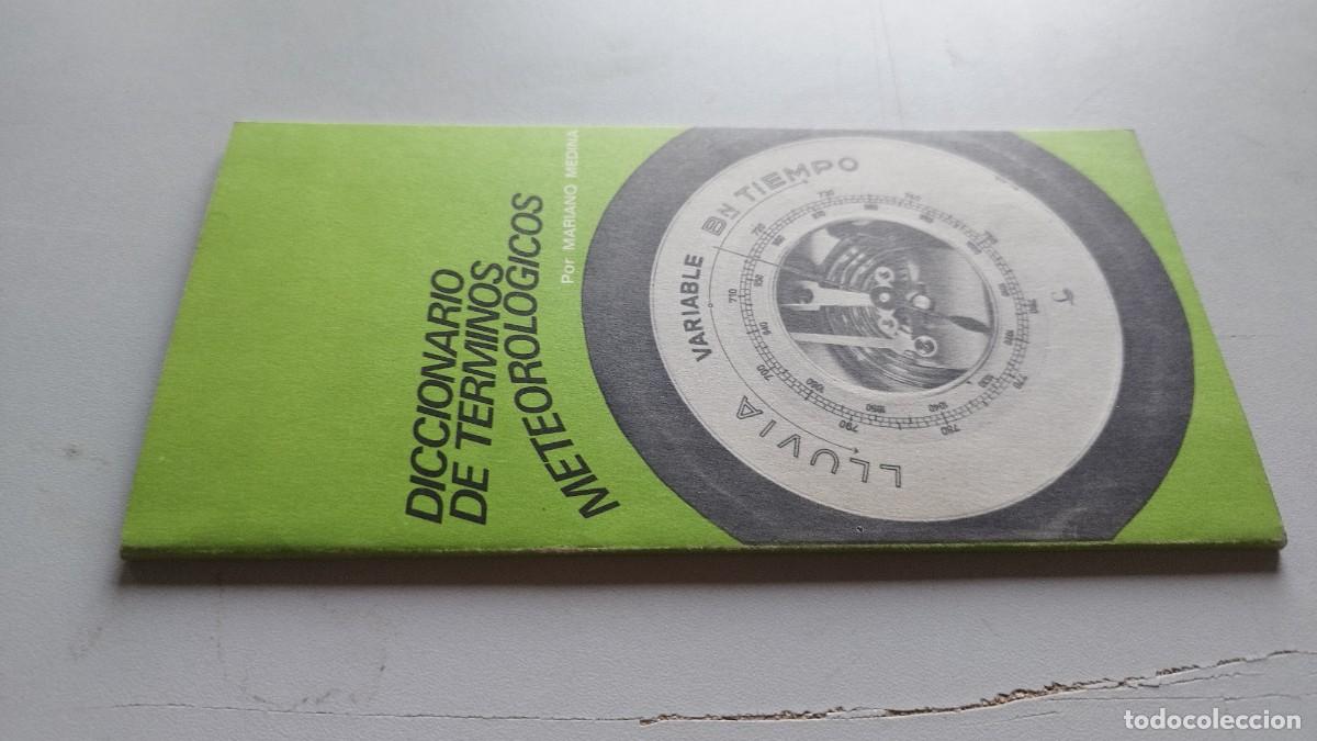 Libros de segunda mano de ciencias: DICCIONARIOS DE TERMINOS METEOROLOGICOS / MARIANO MEDINA / GRAVOL 43