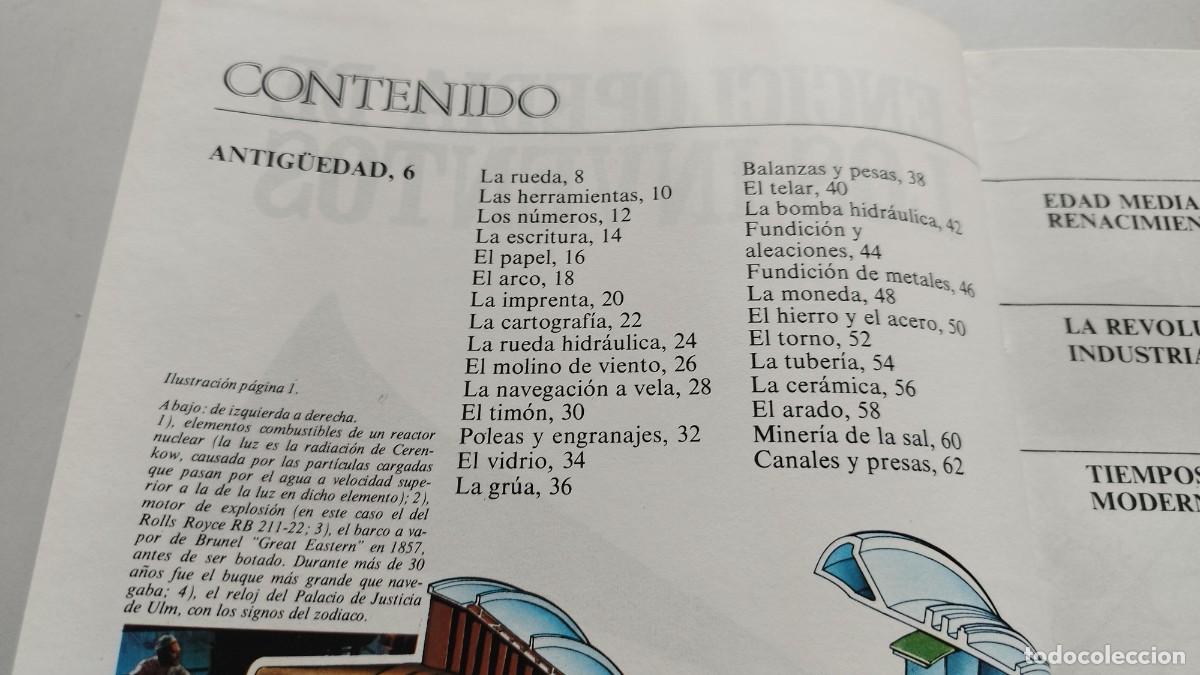 Libros de segunda mano de ciencias: ENCICLOPEDIA DE LOS INVENTOS / / GV 25 / VIDORAMA - Foto 8