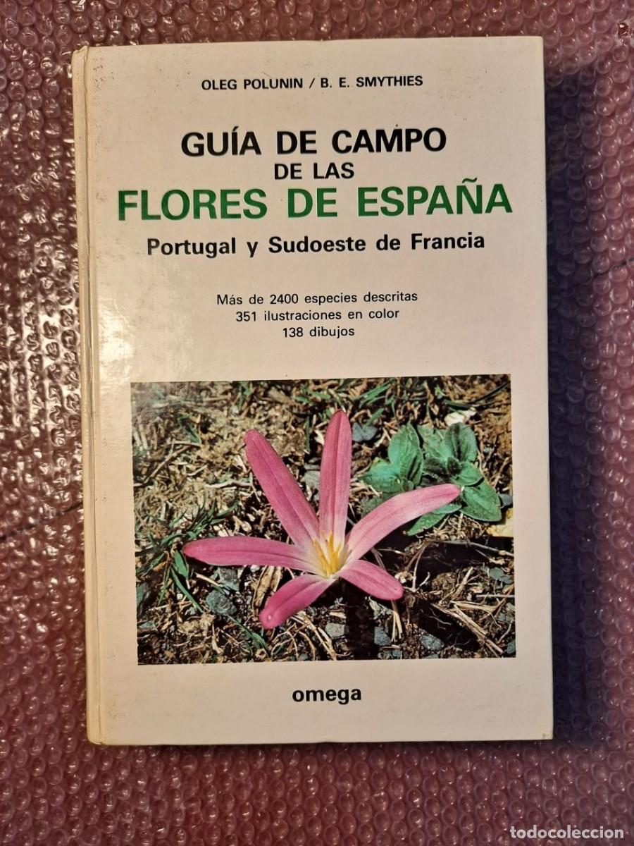 Libros de segunda mano: Guia de campo flores espa&ntilde;a