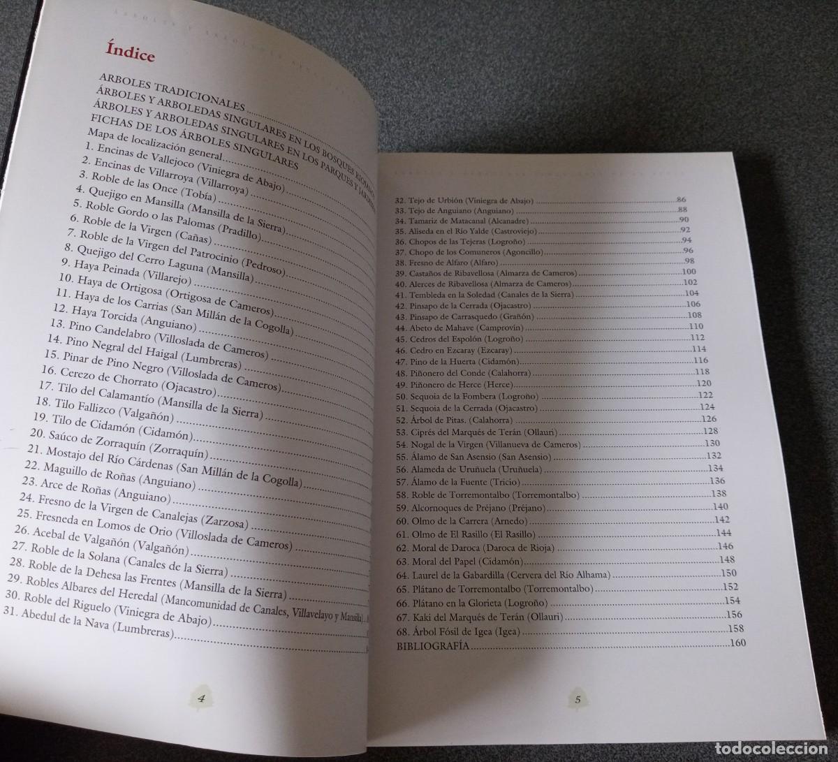 Libros de segunda mano: &Aacute;rboles Y Arboledas Singulares En La Rioja - Foto 5