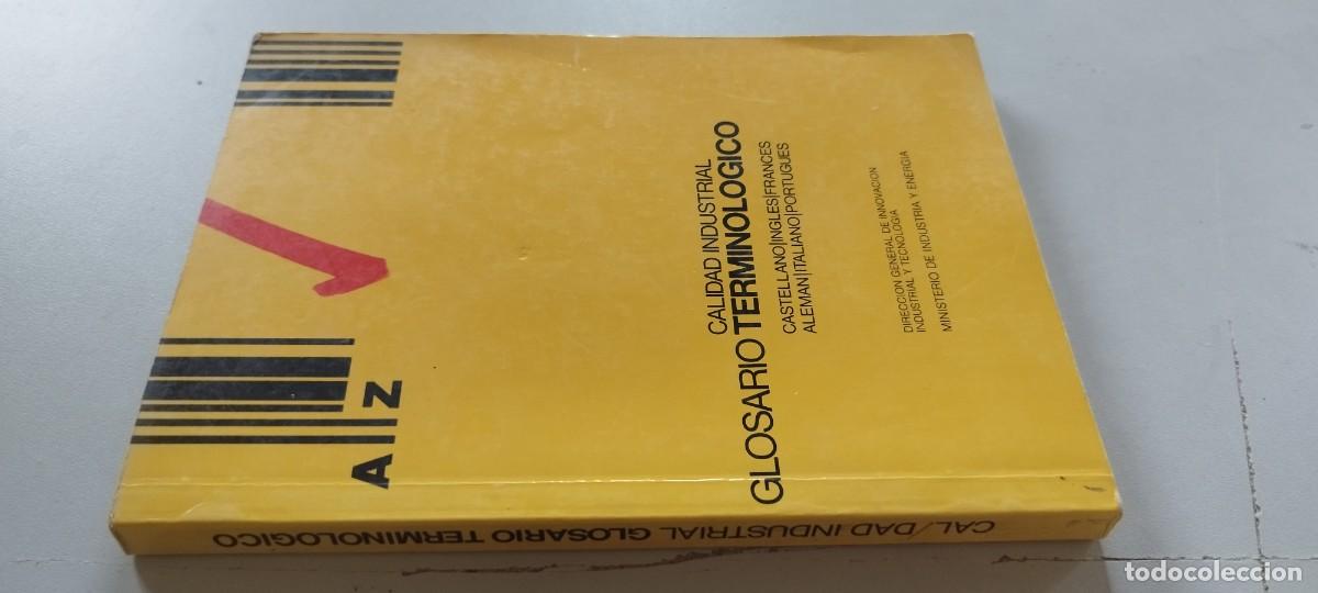 Libros de segunda mano de ciencias: GLOSARIO TERMINOLOGICO CALIDAD INDUSTRIAL / ESPA&Ntilde;OL-FRANCES-INGLES / TXT 119