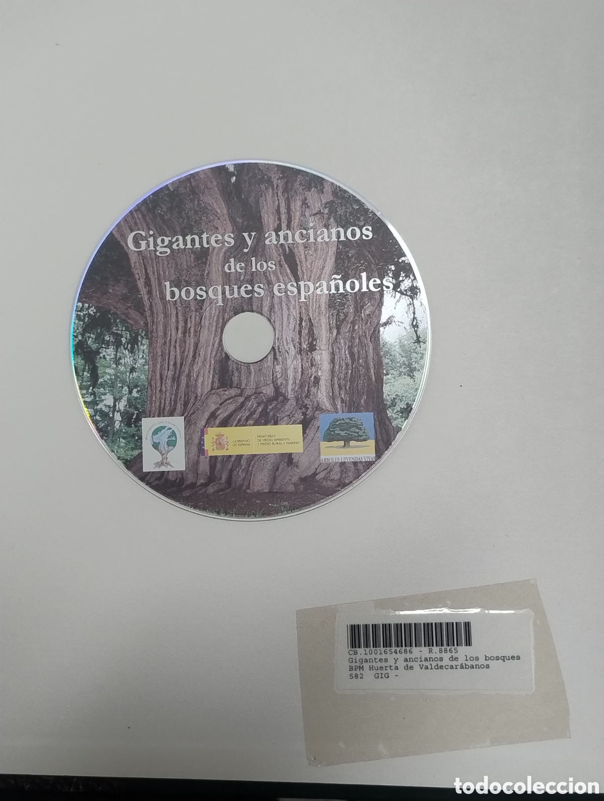 Libros de segunda mano: Gigantes y ancianos de los bosques espa&ntilde;oles &ndash; Libro ilustrado + CD - Foto 8