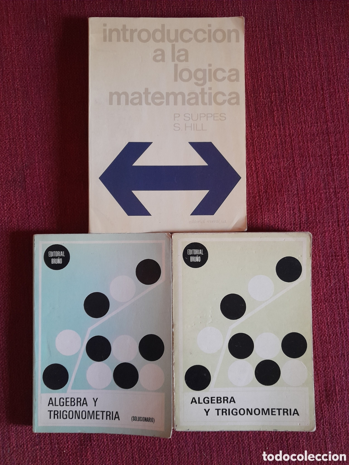 Libros de segunda mano de ciencias: Libros- Algebra -Trigonometr&iacute;a y L&oacute;gica Matem&aacute;tica.