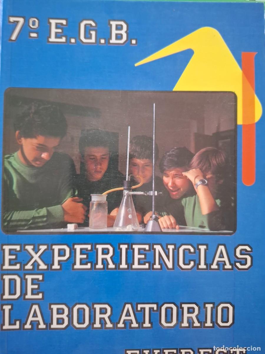Libros de segunda mano de ciencias: experiencias de laboratorio everest 7&ordm; EGB vv aa