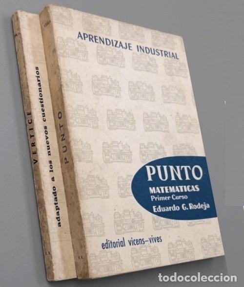 Libros de segunda mano de ciencias: M3494 - APRENDIZAJE INDUSTRIAL [2 TOMOS - 1&ordm; + 2&ordm; CURSOS]. [INCLUYE EJERCICIOS]. MATEMATICAS.