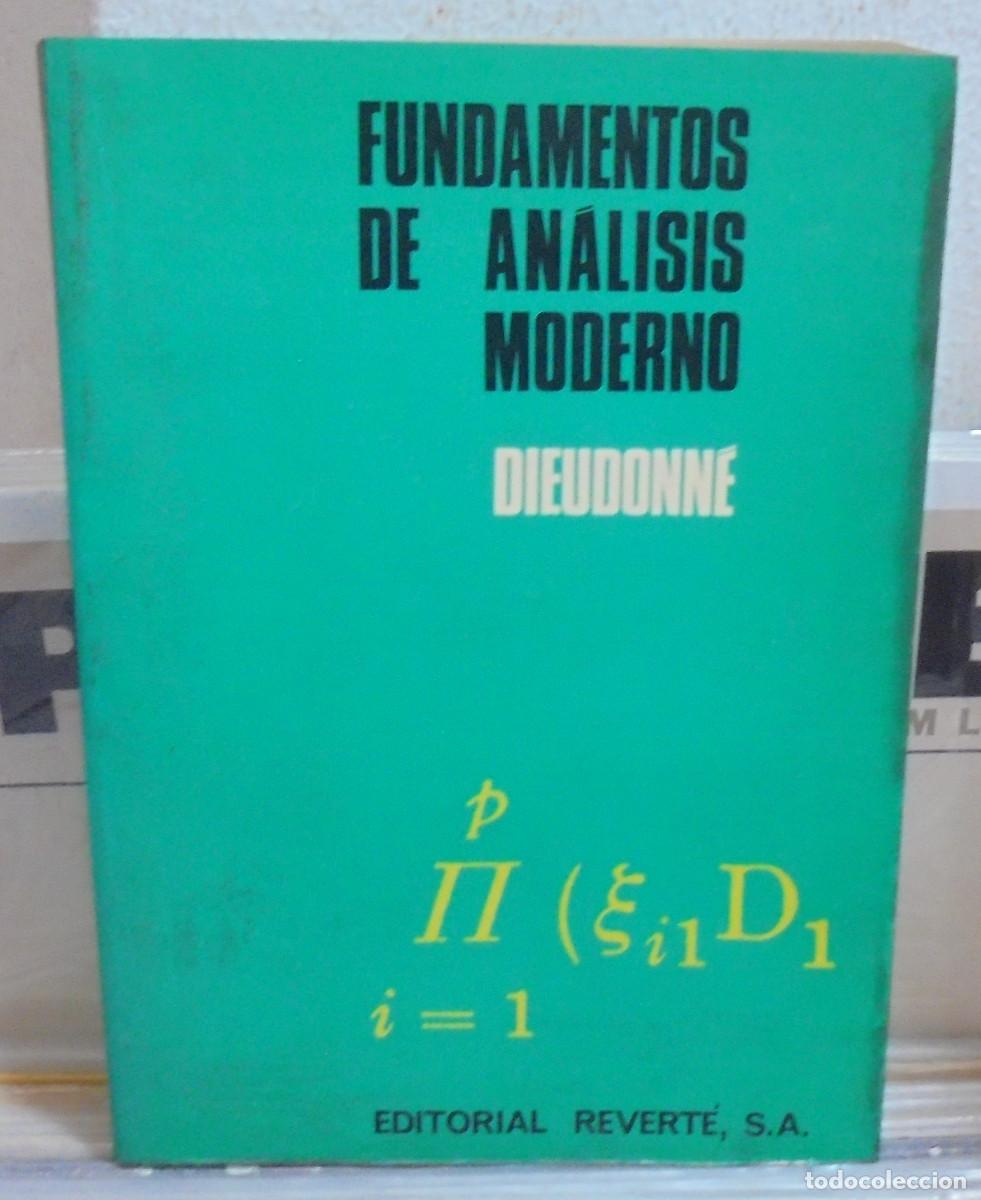 Libros de segunda mano de ciencias: Fundamentos de analisis moderno. J. Dieudonne - Foto 1