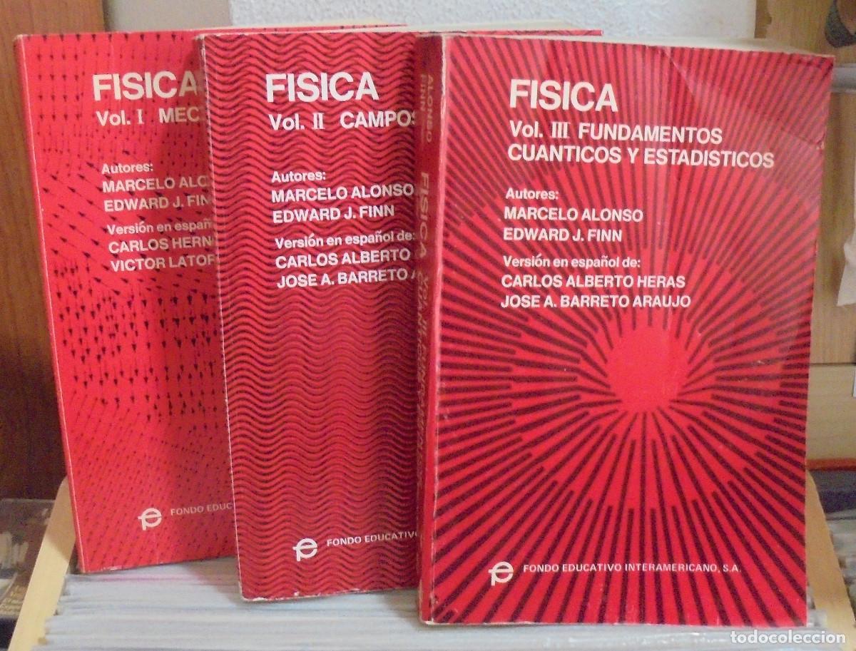 Libri di seconda mano: F&iacute;sica, 3 tomos. Marcelo Alonso, Edward J. Finn