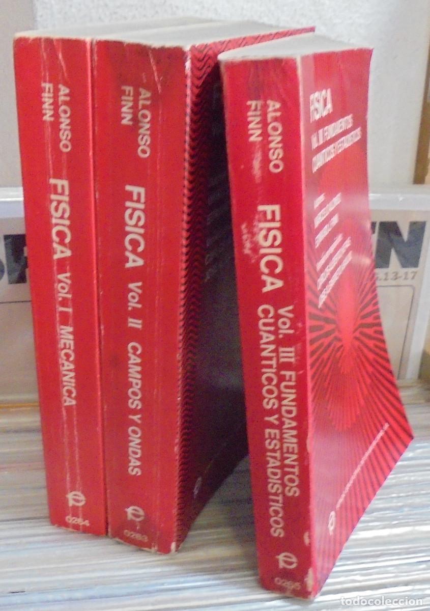 Libros de segunda mano de ciencias: F&iacute;sica, 3 tomos. Marcelo Alonso, Edward J. Finn - Foto 2