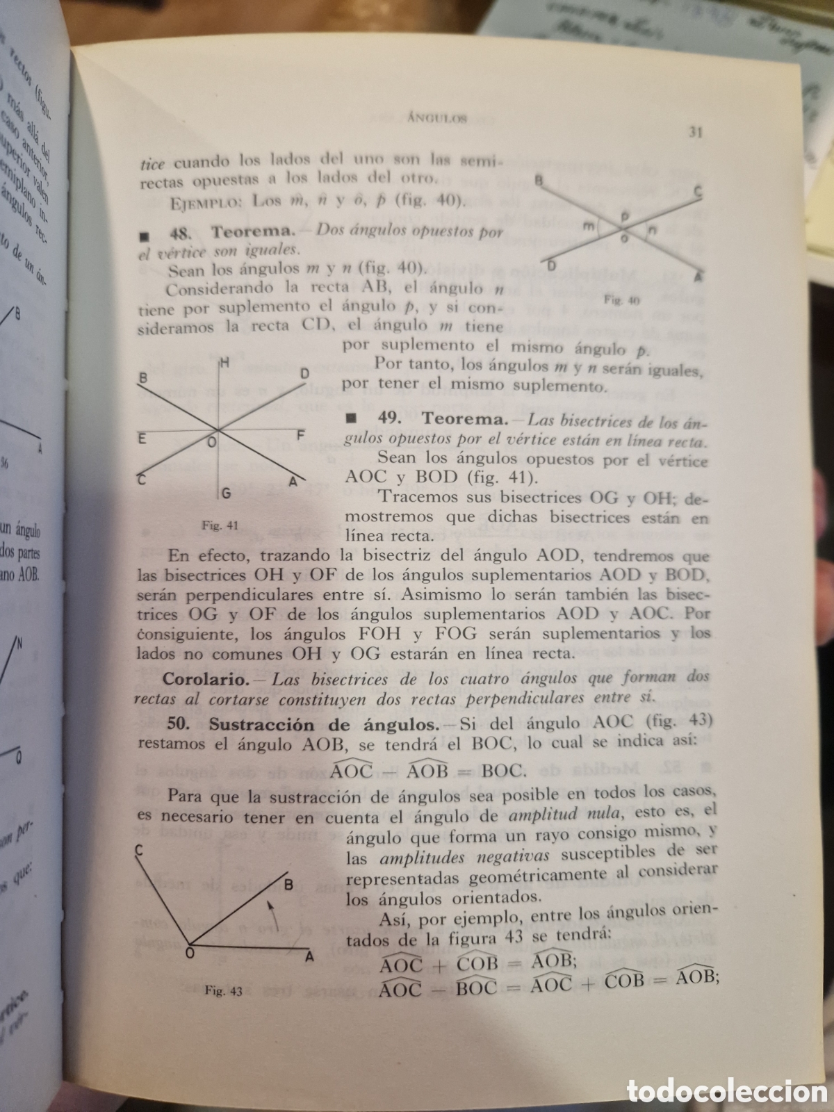 Libros de segunda mano de ciencias: GEOMETR&Iacute;A: Con el enunciado de 1286 ejercicios de aplicaci&oacute;n. - Foto 2