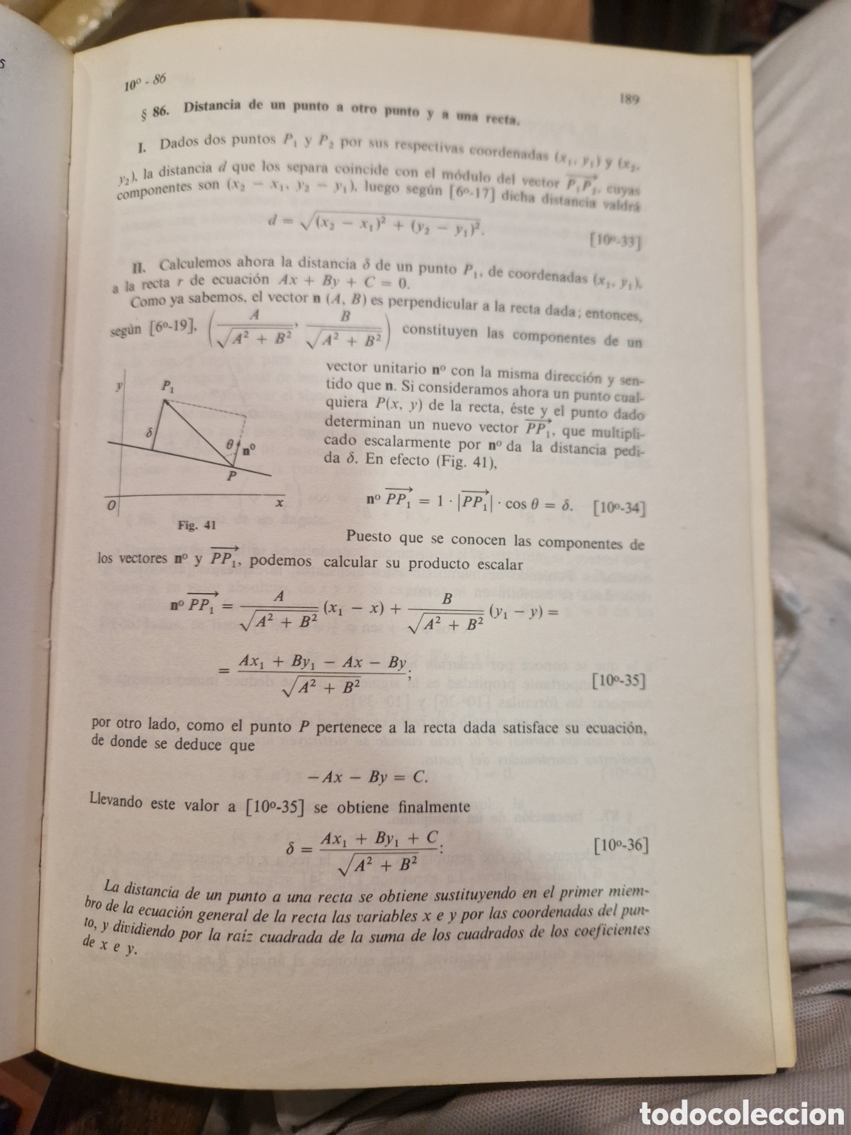 Libros de segunda mano de ciencias: MART&Iacute;NEZ SALAS, Jos&eacute;. Elementos de matem&aacute;ticas - Foto 2