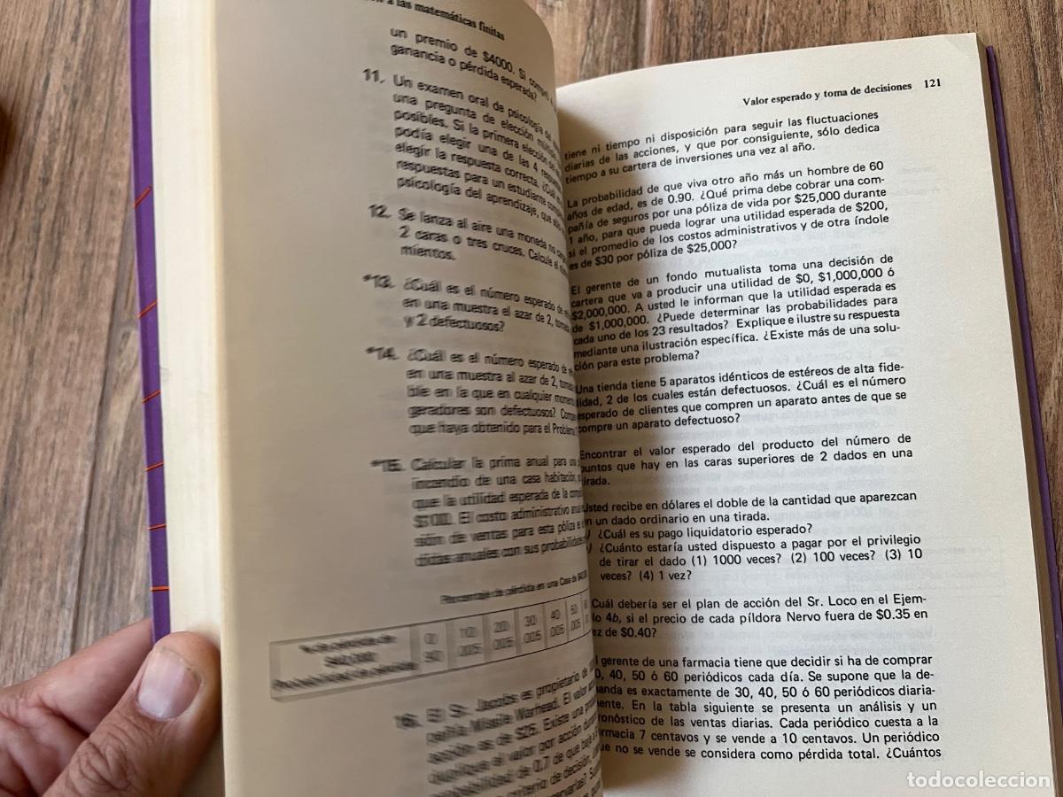 Libros de segunda mano de ciencias: FEIBER, Walter. - INTRODUCCION A LAS MATEMATICAS FINITAS - Foto 5