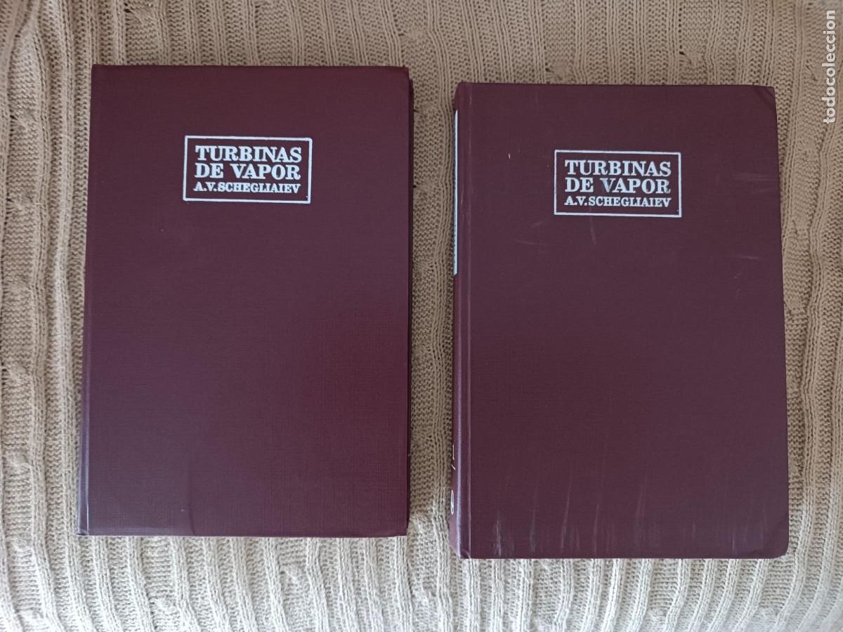 Libri di seconda mano: TURBINAS DE VAPOR - A. V. SCHEGLIAIEV - DOS TOMOS