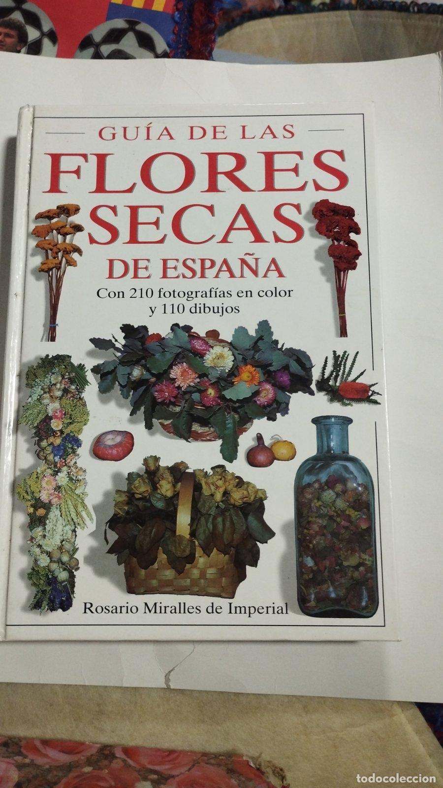 Libros de segunda mano: Gu&iacute;a de las flores secas de Espa&ntilde;a | Rosario Miralles de Imperial | Ediciones Omega | 1997