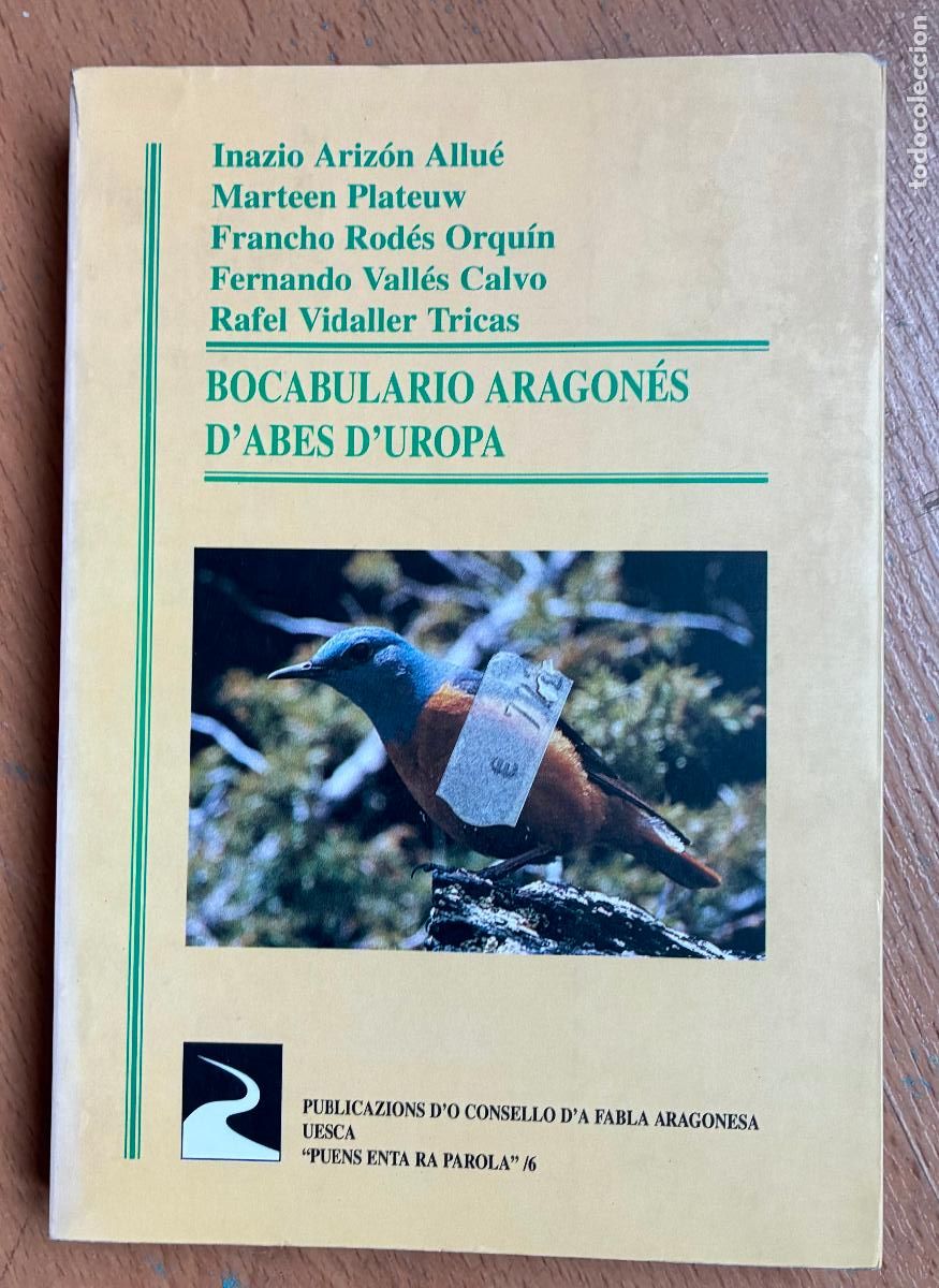 Livres d'occasion: BOCABULARIO ARAGONES D`ABES D`UROPA, Varios autores