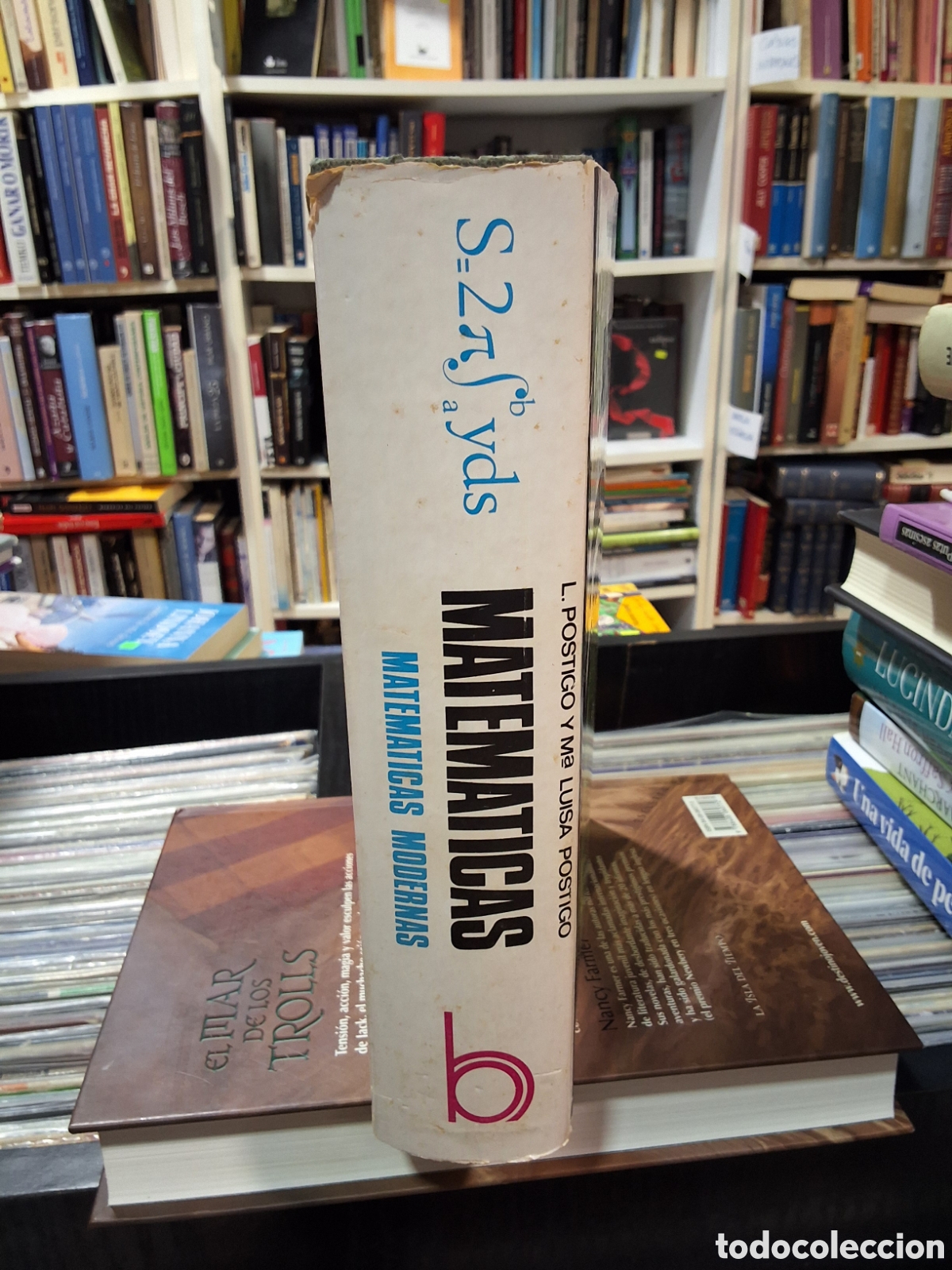Libros de segunda mano de ciencias: MATEM&Aacute;TICAS MODERNAS - POSTIGO - BIBLIOTECA HISPANIA ILUSTRADA - Foto 2