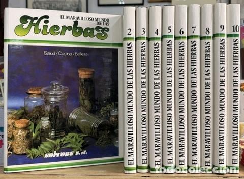 Livres d'occasion: EL MARAVILLOSO MUNDO DE LAS HIERBAS (10 TOMOS). A-ENC-0541-SF-A