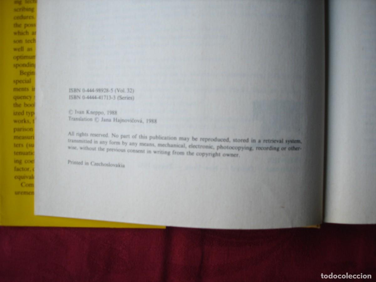 Libros de segunda mano de ciencias: Microwave measurement by comparison methods. Ivan Kneppo. - Foto 2