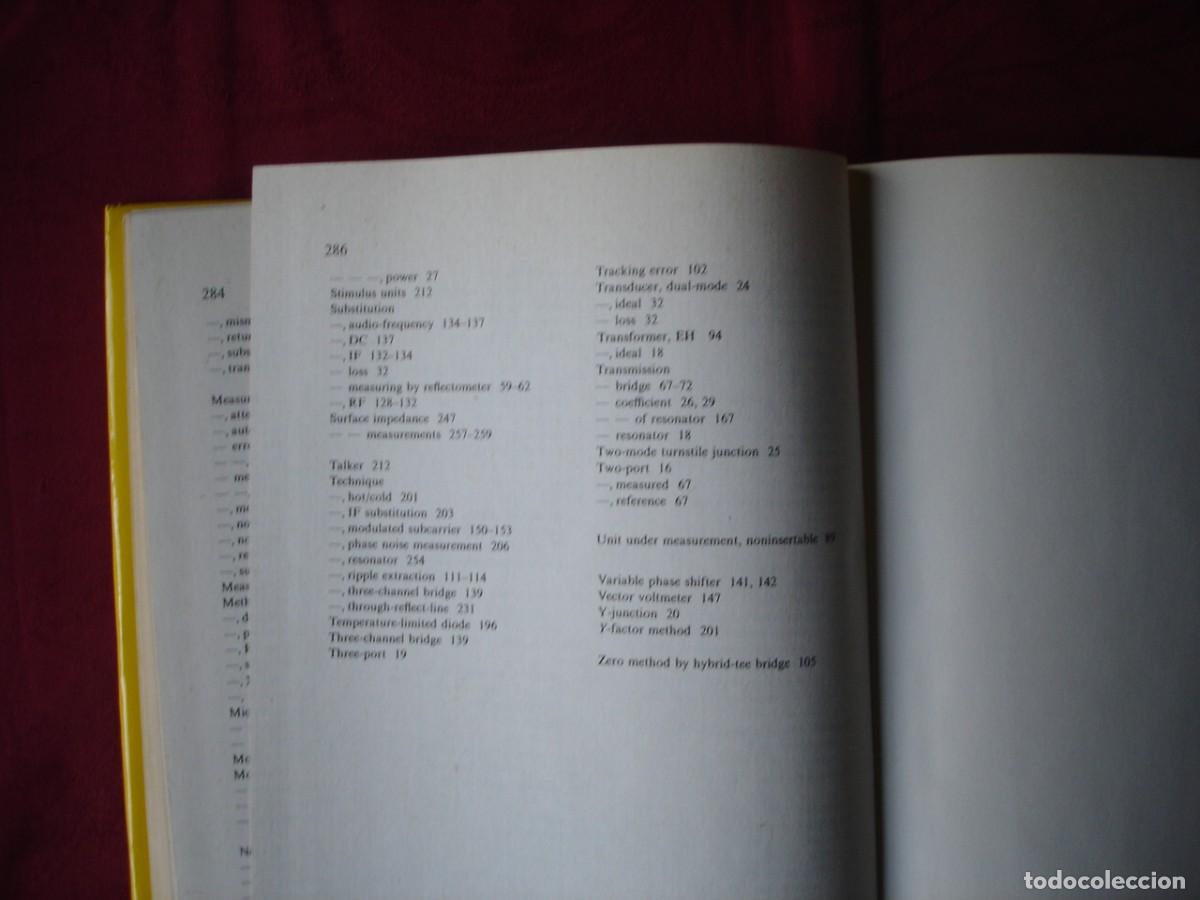 Libros de segunda mano de ciencias: Microwave measurement by comparison methods. Ivan Kneppo. - Foto 5