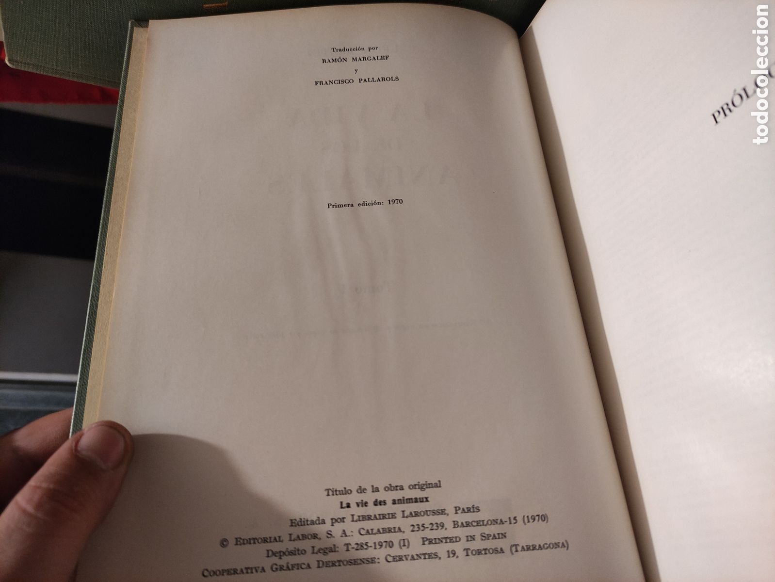 Libros de segunda mano: LA VIDA DE LOS ANIMALES - L. BERTIN 1970 - Foto 8