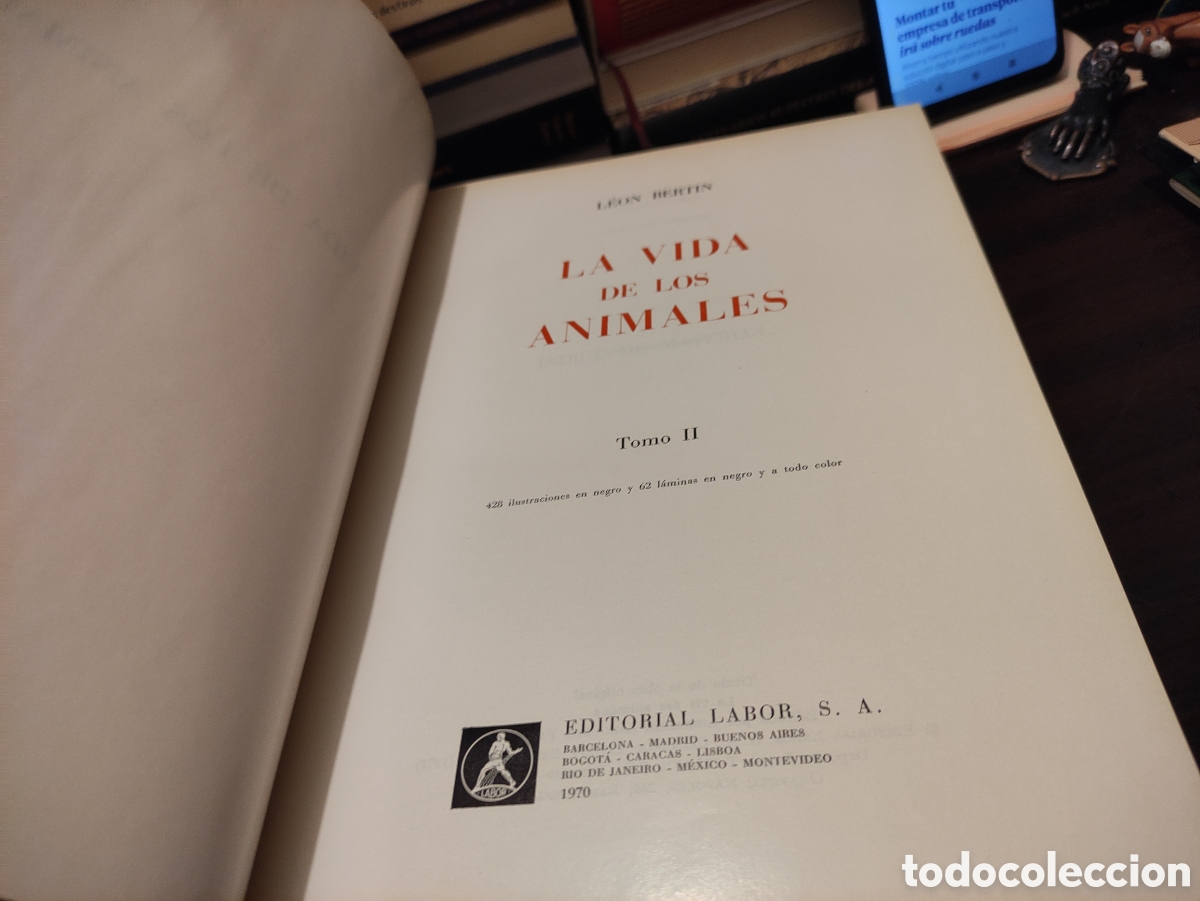 Libros de segunda mano: LA VIDA DE LOS ANIMALES - L. BERTIN 1970 - Foto 22