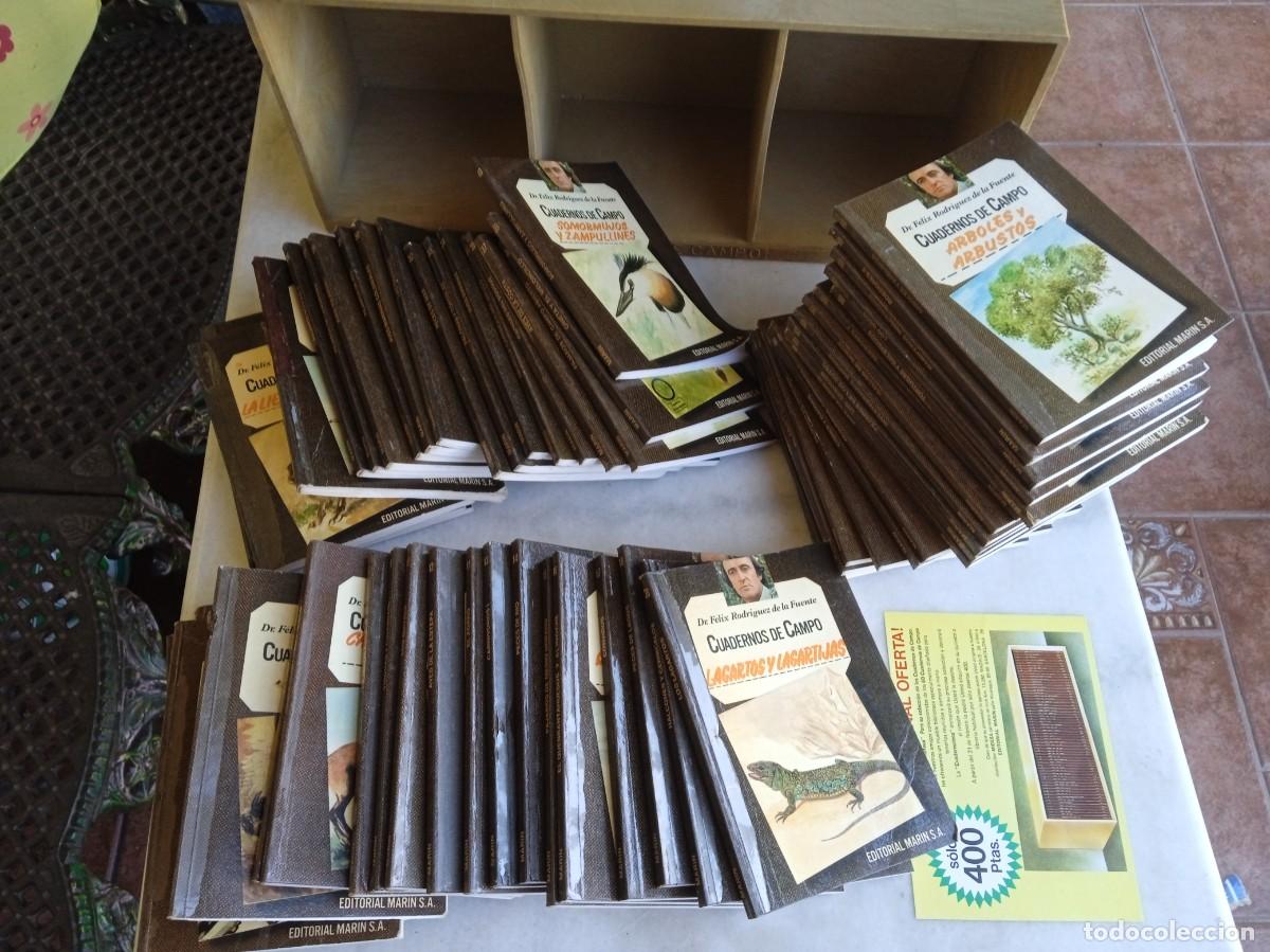 Libros de segunda mano: Colecci&oacute;n Cuadernos de campo de F&eacute;lix con caja original