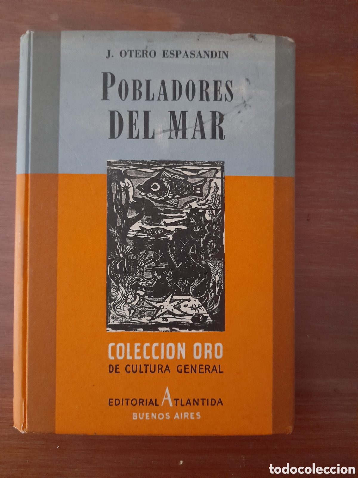 Libri di seconda mano: Libro antiguo divulgativo, biblioteca de oro. Los pobladores del mar