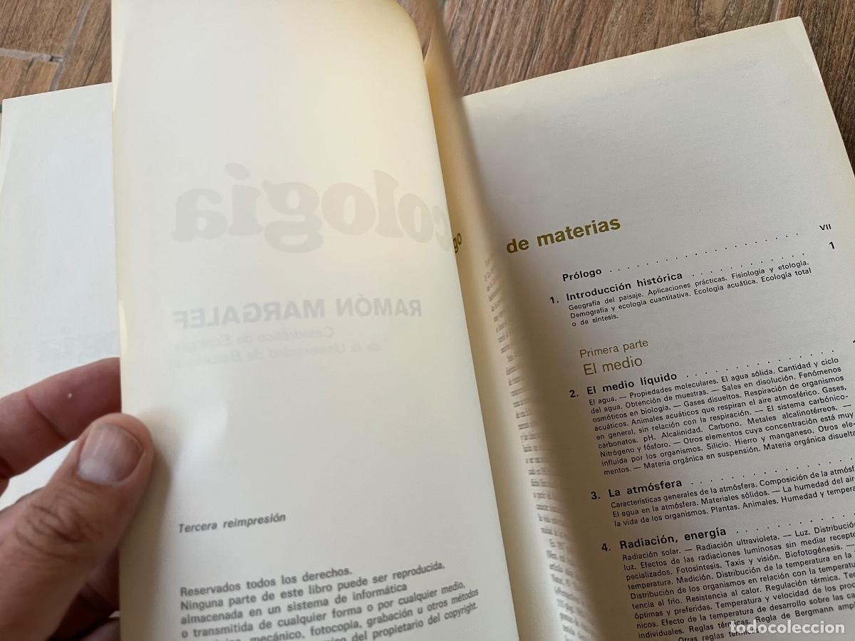 Libros de segunda mano: Ecolog&iacute;a - Ram&oacute;n Margalef Ediciones omega - Foto 19