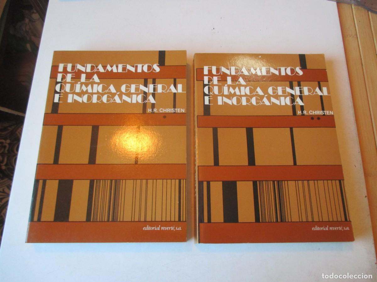 Libros de segunda mano de ciencias: H.R. CHRISTEN Fundamentos de la qu&iacute;mica general e inorg&aacute;nica W42643