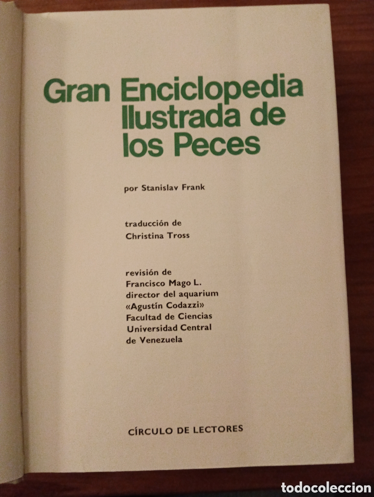 Libros de segunda mano: Gran enciclopedia Ilustrada de los Peces, C&iacute;rculo de Lectores - Foto 2