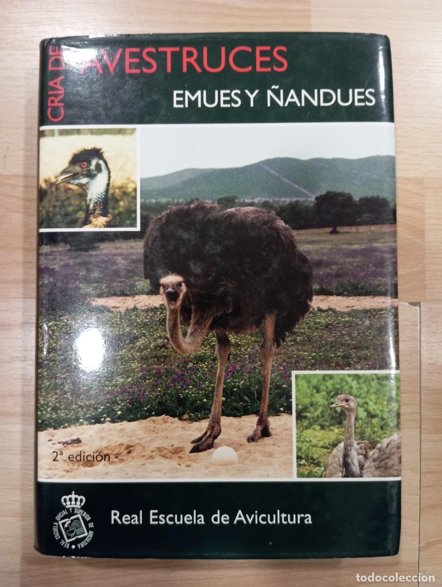 Libros de segunda mano: 'Cria de avestruces, emues y &ntilde;andues'. 2&ordf; edici&oacute;n.