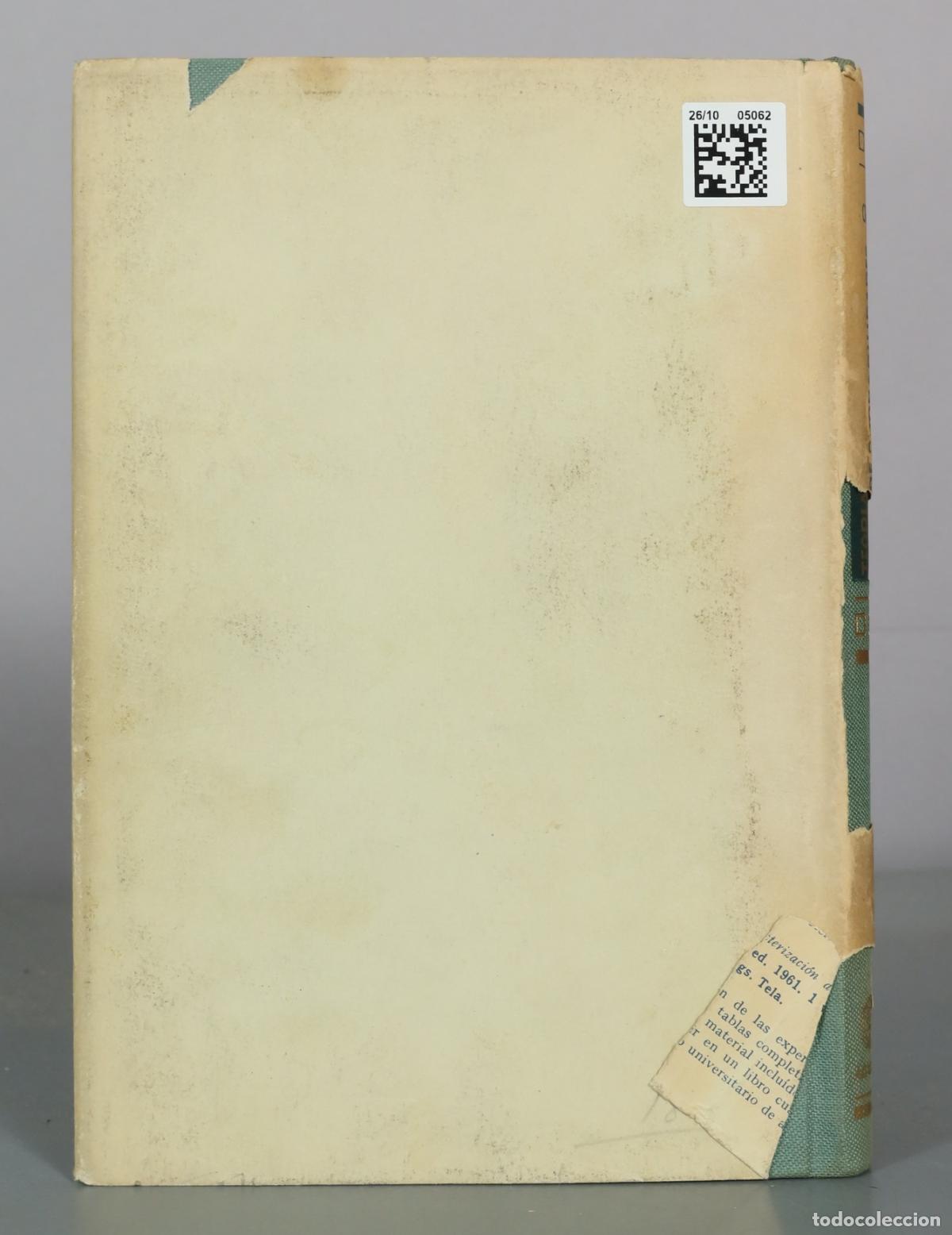 Libros de segunda mano de ciencias: Elementos de la teoria de probabilidades y aplicaciones - Harald Cramer - Aguilar - Foto 4