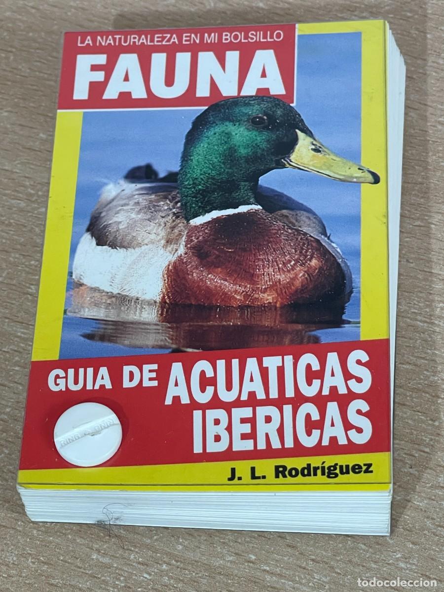 Libros de segunda mano: Gu&iacute;a de ACUATICAS IBERICAS La Naturaleza en mi Bolsillo Fauna J.L. Rodriguez 1&ordf; Edici&oacute;n marzo 2002