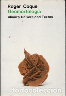 Libros de segunda mano: Geomorfolog&iacute;a, Roger Coque