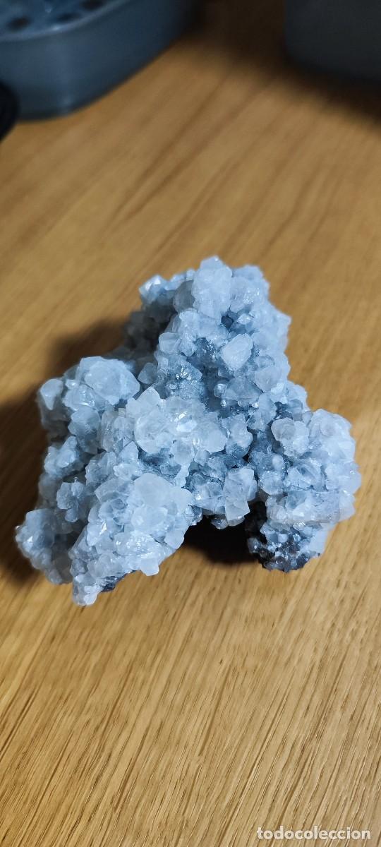 Libros de segunda mano: Drusa Geoda de Calcita Blanca Natural (903g)