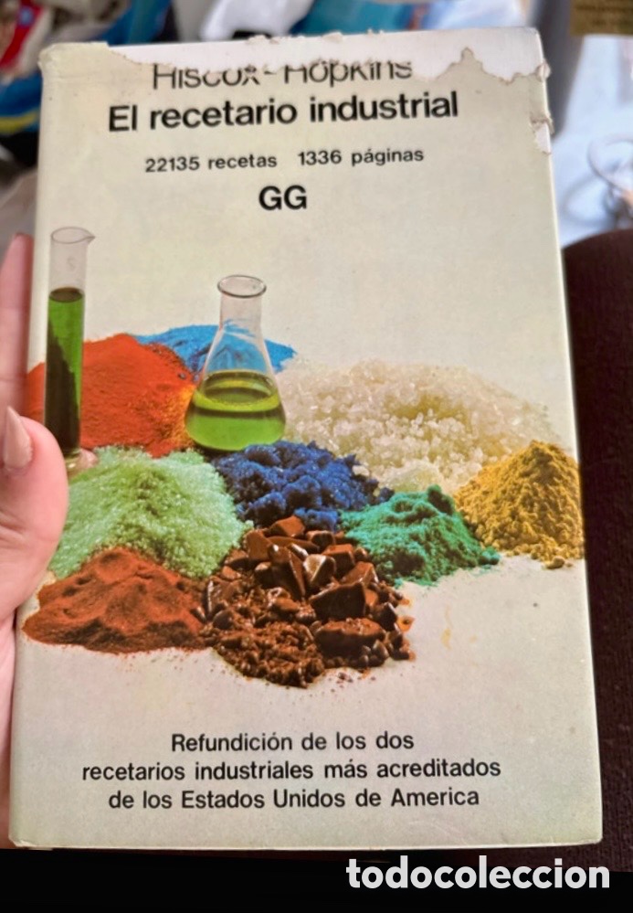 Libros de segunda mano de ciencias: El recetario Industrial.