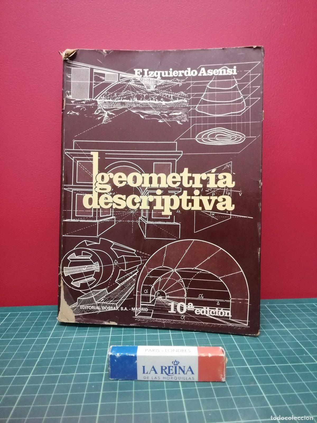 Libros de segunda mano de ciencias: Geometr&iacute;a descriptiva - F. Izquierdo Asensi