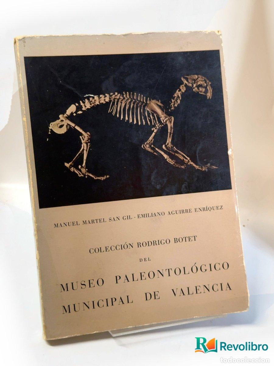 Libros de segunda mano: Colecci&oacute;n Rodrigo Botet del Museo Paleontol&oacute;gico Municipal de Valencia - 1&ordf; edici&oacute;n - Manuel Martel