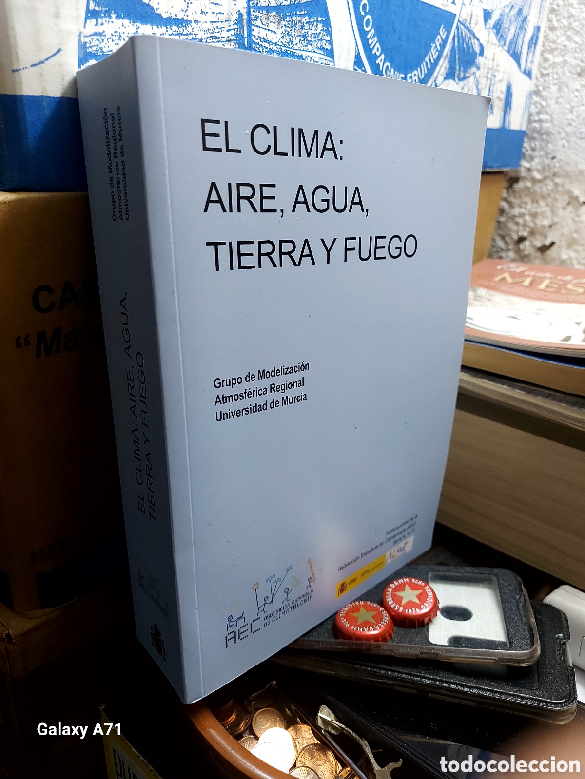 Libros de segunda mano: EL CLIMA TIERRA AGUA AIRE Y FUEGO